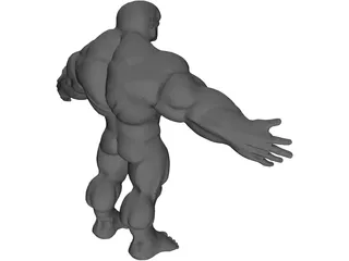 Hulk 3D Model