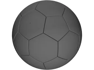 Soccer Ball 3D Model