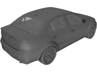 Volkswagen Voyage Comfortline 3D Model