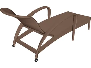 Garden Chair 3D Model