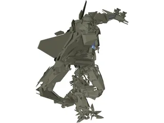 Transformers Starscream 3D Model