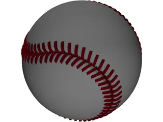 Baseball 3D Model