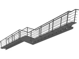 Stair 3D Model