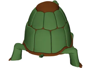 Turtle Toy 3D Model