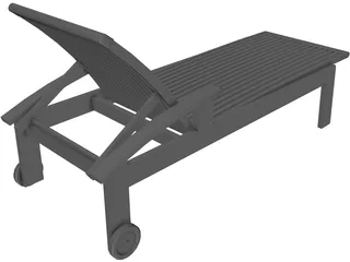 Lawn Chair 3D Model