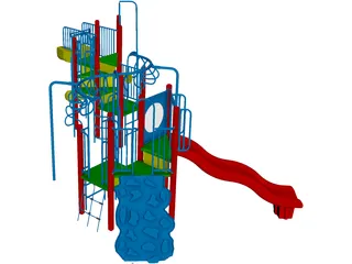 Playground Equipment 3D Model