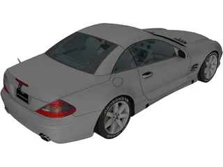 Mercedes-Benz SL500 3D Model