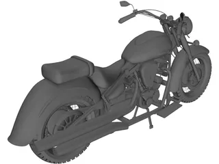 Harley-Davidson 3D Model