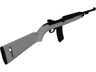 M1 .30 Carbine 3D Model