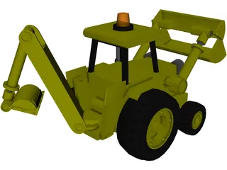 Loader Scoop 3D Model