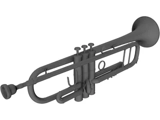 Trumpet 3D Model