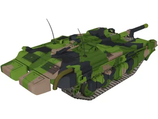 STRV 103C 3D Model