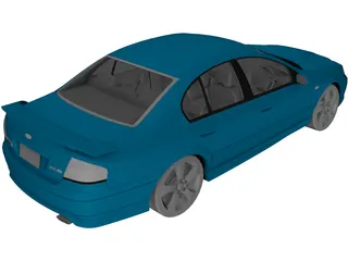 Ford Falcon XR8 3D Model