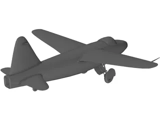 Heinkel He 178 3D Model