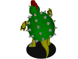 Bowser 3D Model