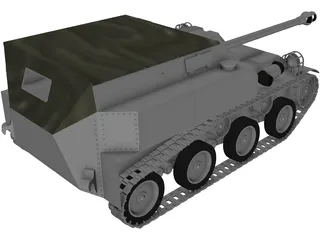 ASU-57 3D Model