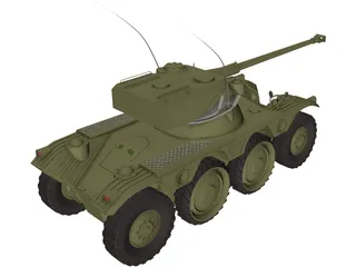 EBR-90 APC 3D Model