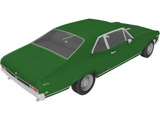 Chevrolet Nova SS (1969) 3D Model