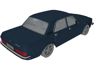 Gaz 3102 Volga 3D Model