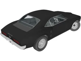 Pontiac Firebird (1968) 3D Model