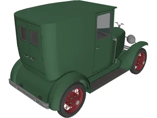 Packard Panel (1922) 3D Model