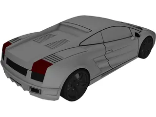 Lamborghini Gallardo 3D Model