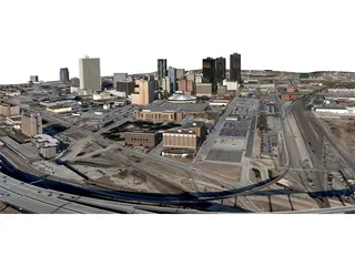 Fort Worth City 3D Model