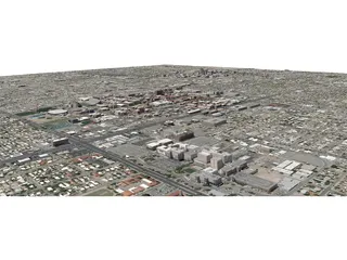 Tucson City 3D Model