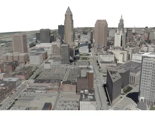 Cleveland City 3D Model