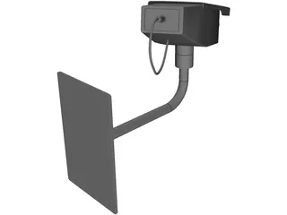 Security Camera 3D Model