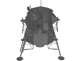 Apollo 11 Lunar Module 3D Model