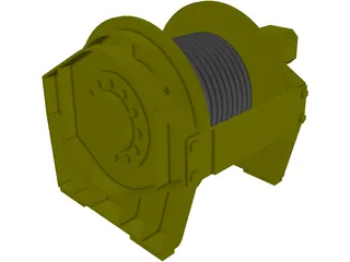 Winch 3D Model