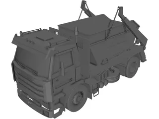 Scania 450 Dumpster 3D Model