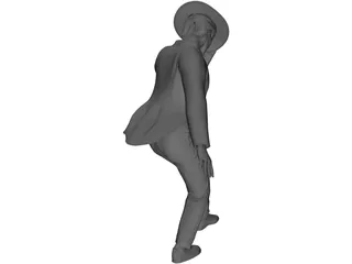 Michael Jackson 3D Model