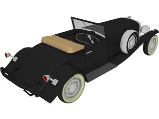 Roadster 3D Model