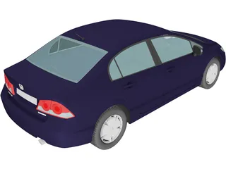 Honda Civic Sedan 3D Model