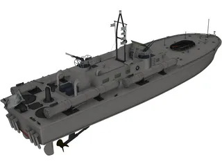 PT 109 3D Model