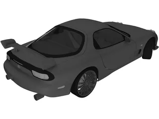 Mazda RX-7 3D Model