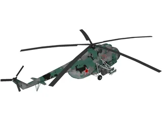 Mil Mi-8 Hip 3D Model