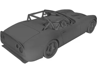 TVR Tuscan 3D Model