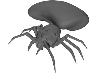 Jumping Spider 3D Model