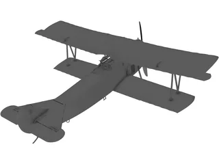 Fokker R7 3D Model