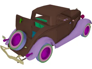 Ford V8 3D Model