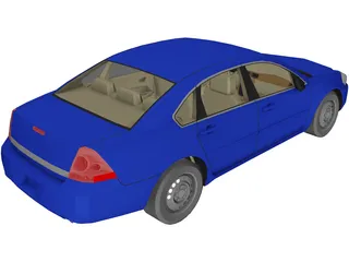 Chevrolet Impala (2006) 3D Model