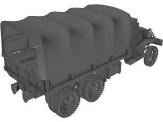 GMC Cckw 353 3D Model