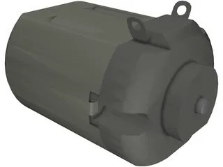 Electric Motor 3D Model