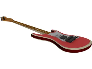 Guitar 3D Model