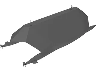 Lockheed Sea Shadow 3D Model