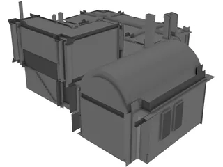 Building Temple 3D Model