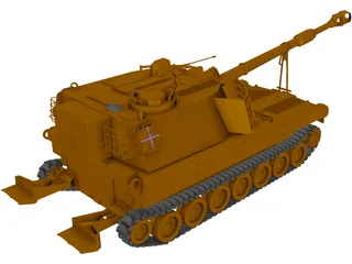 M-109 3D Model